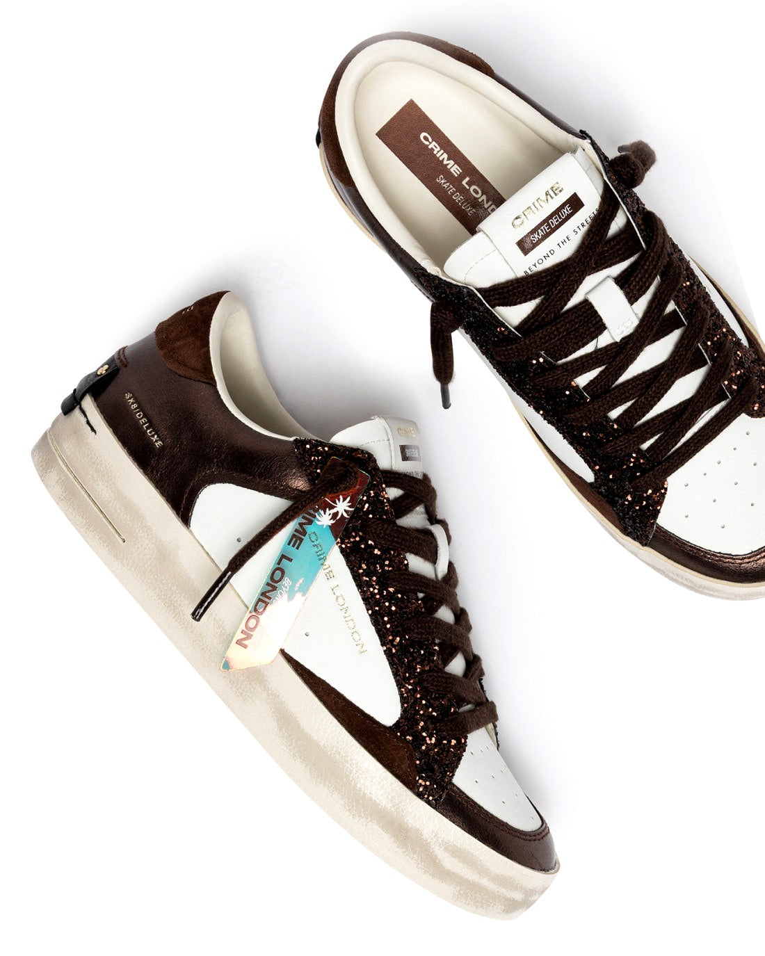 CRIME LONDON Sneakers crime london donna skate cocoa mist 23103AA9 60 SKATE 