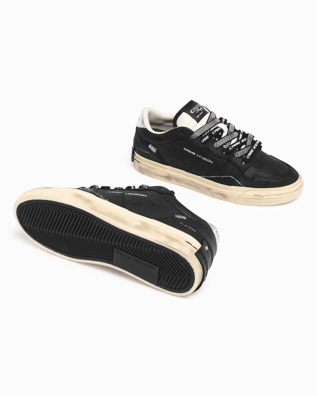 CRIME LONDON Sneakers crime london uomo playoff back to black 23501AA9 20 PLAYOFF 