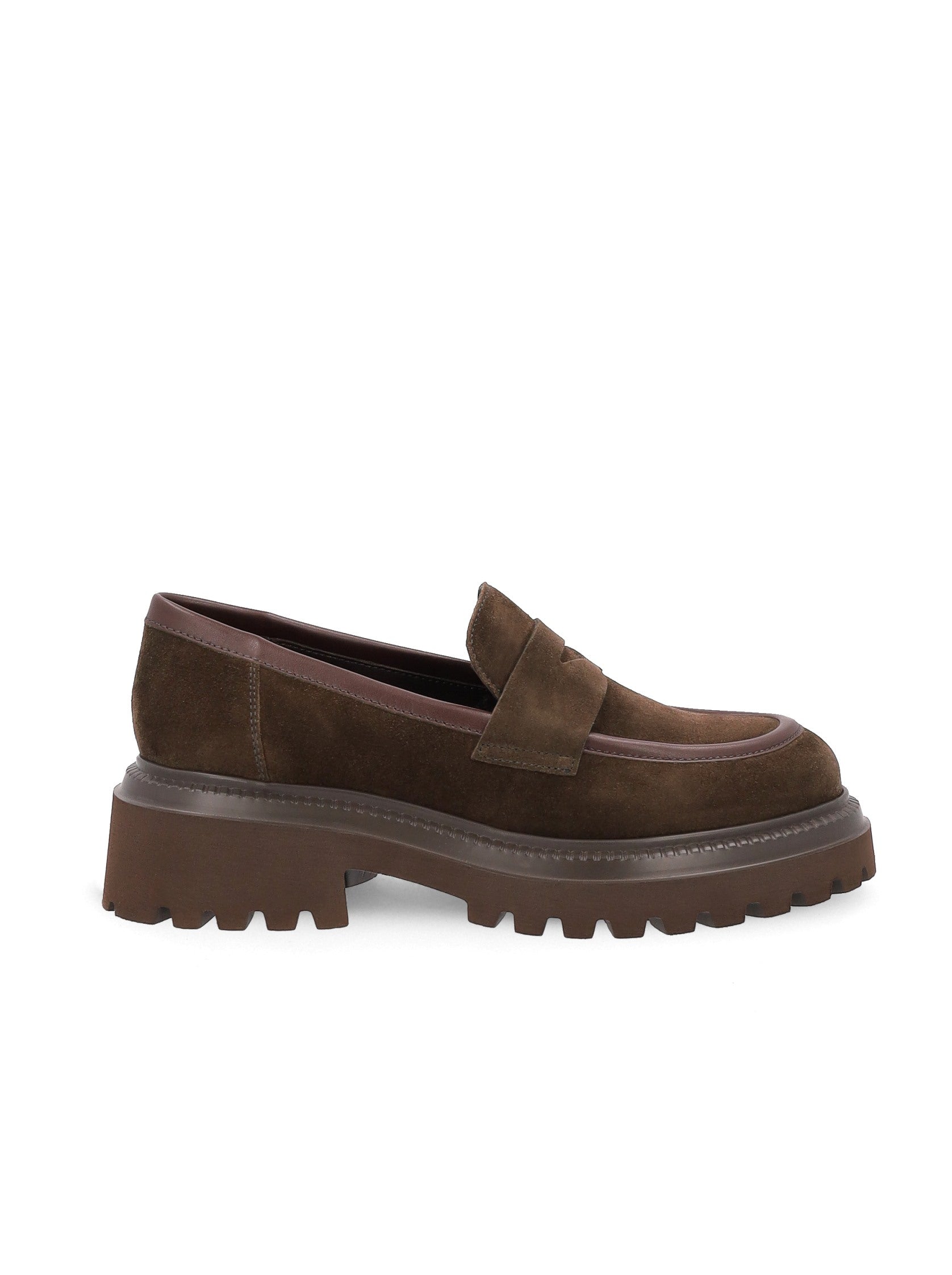 FRAU Mocassini Frau donna A78C0 cacao<BR/><BR/> A78C0 SOFTY CACAO 