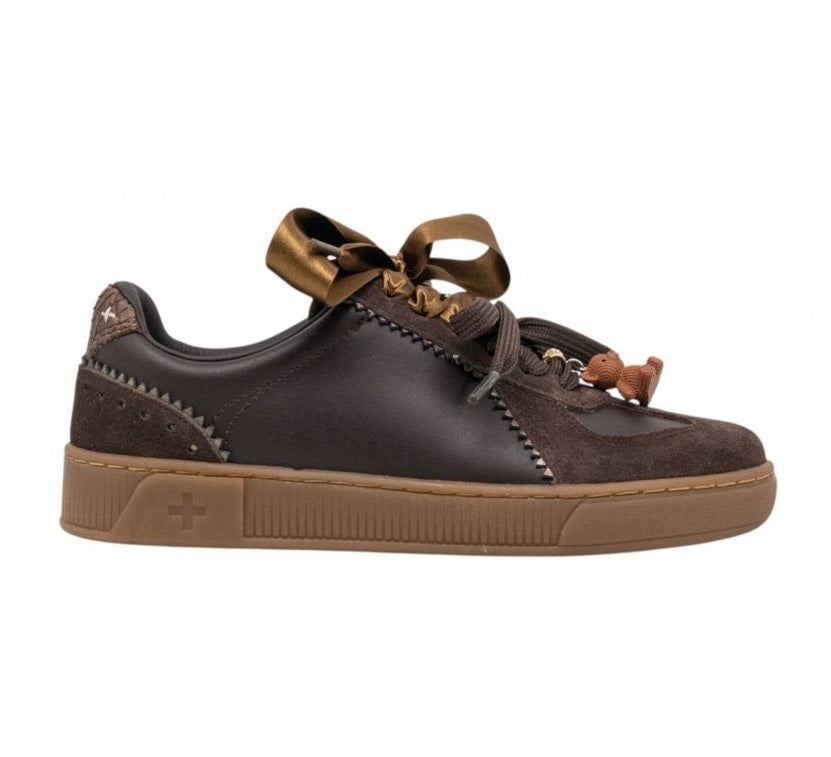 GIO+ sneakers gio+ blue1048 combi brown BLUE1048 COMBI BROWN 