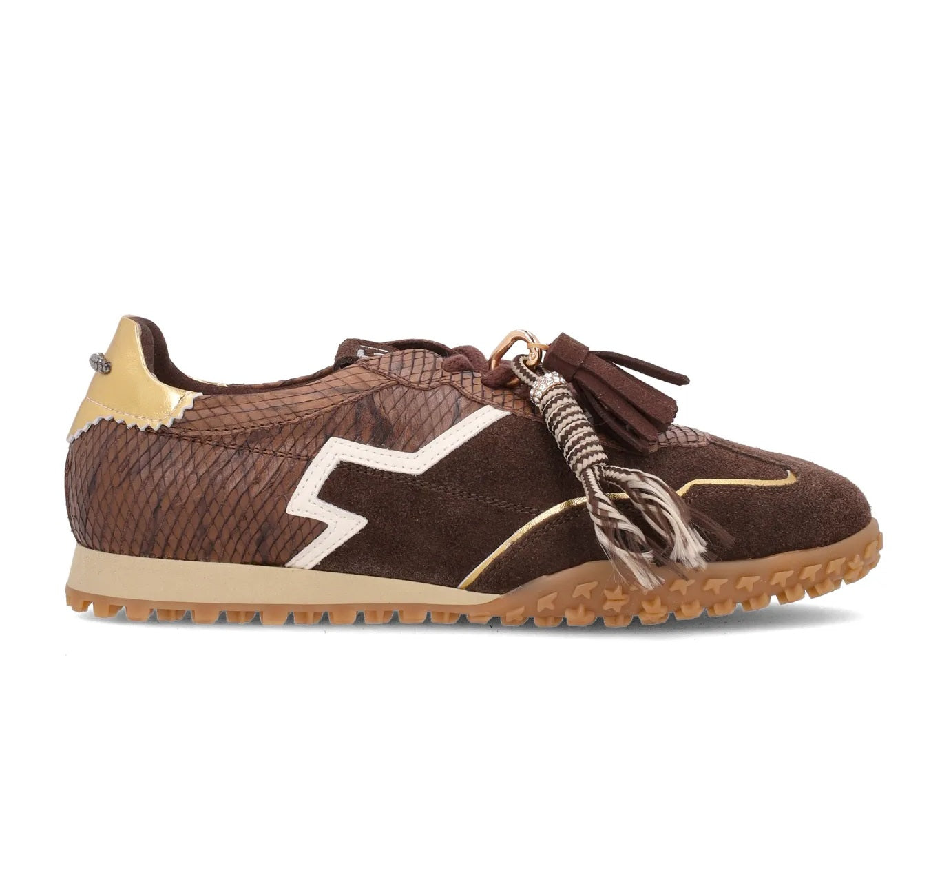 GIO+ sneakers gio+ cielo 42 combi brown coccodrillo CIELO42 COMBI BROWN 