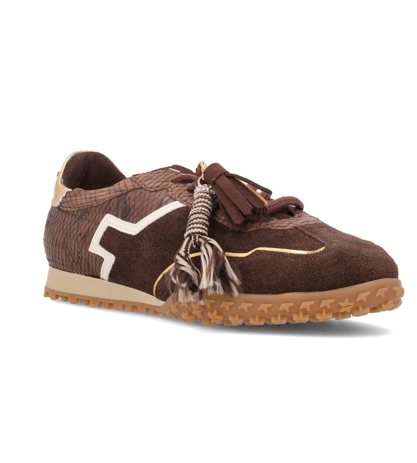 GIO+ sneakers gio+ cielo 42 combi brown coccodrillo CIELO42 COMBI BROWN 
