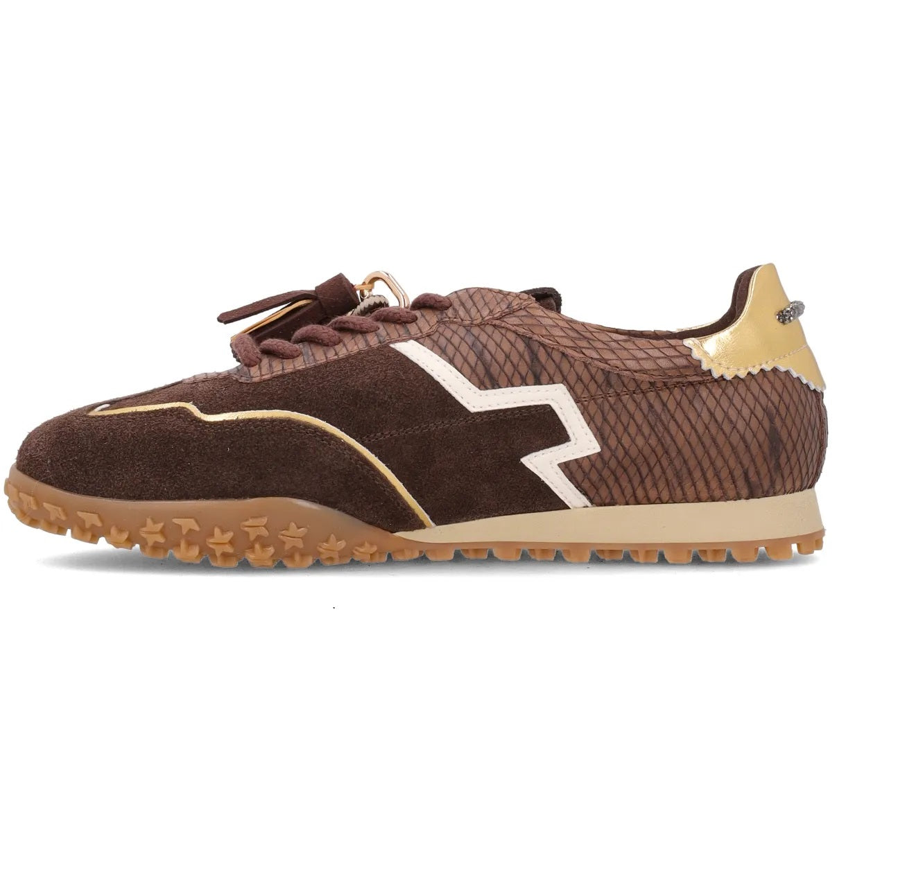 GIO+ sneakers gio+ cielo 42 combi brown coccodrillo CIELO42 COMBI BROWN 