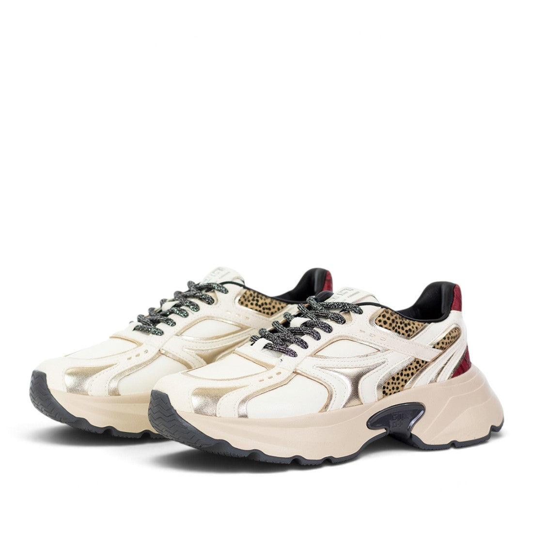 GIO+ sneakers gio+ dalia36 combi gold beige oro pelle DALIA36 COMBI GOLD 