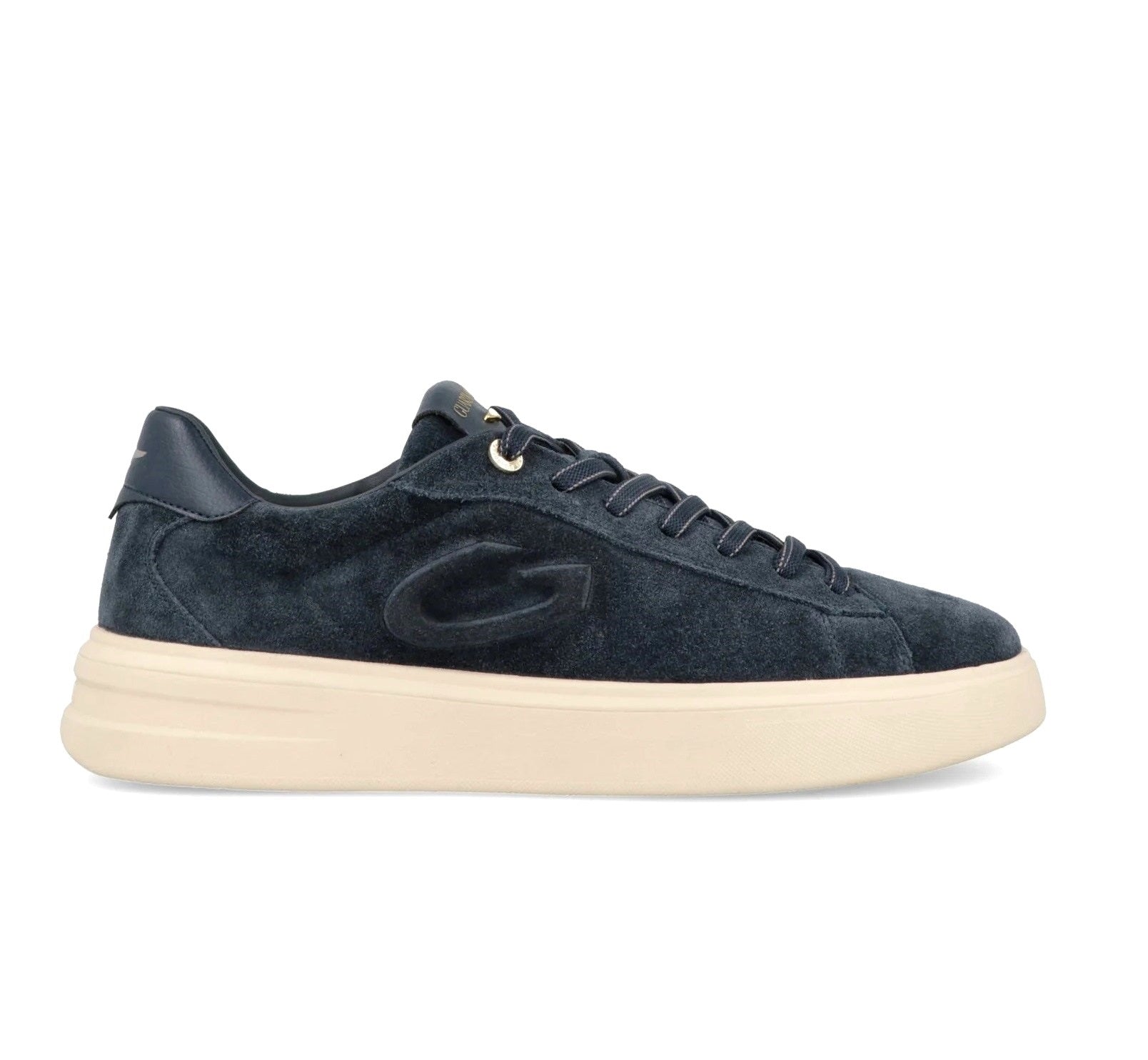 GUARDIANI sneakers guardiani aeris top suede gm62015 navy GM62015A 016 AERIS TOP SUEDE 