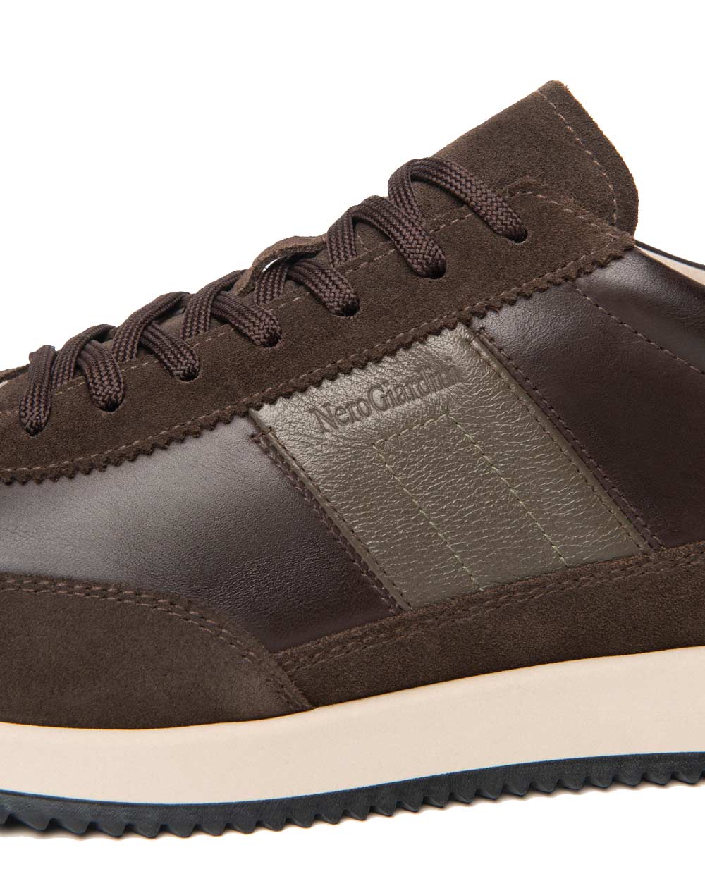 NEROGIARDINI Sneakers NeroGiardini uomo I601321U testa di moro I601321U 300 AROLD COLO T.MORO 