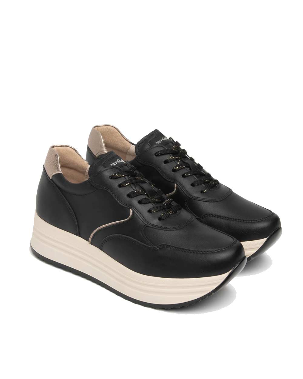 NEROGIARDINI Sneakers NeroGiardini donna I617340D nere I617340D 100 GUANTO NERO 