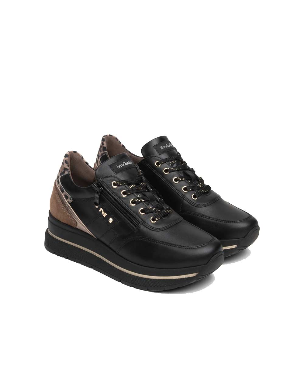 NEROGIARDINI Sneakers NeroGiardini donna I617360D nere I617360D 100 GUANTO NERO 