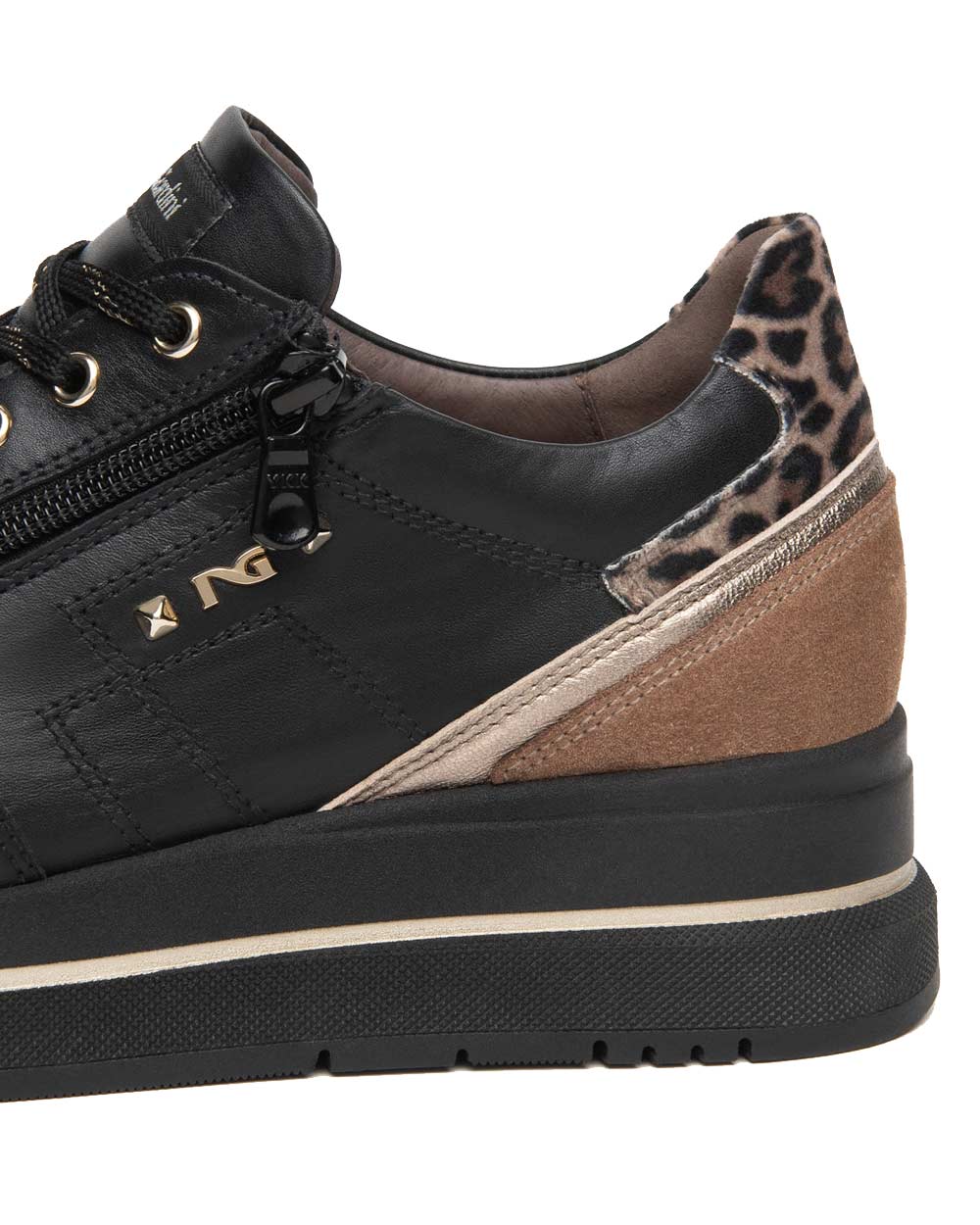 NEROGIARDINI Sneakers NeroGiardini donna I617360D nere I617360D 100 GUANTO NERO 