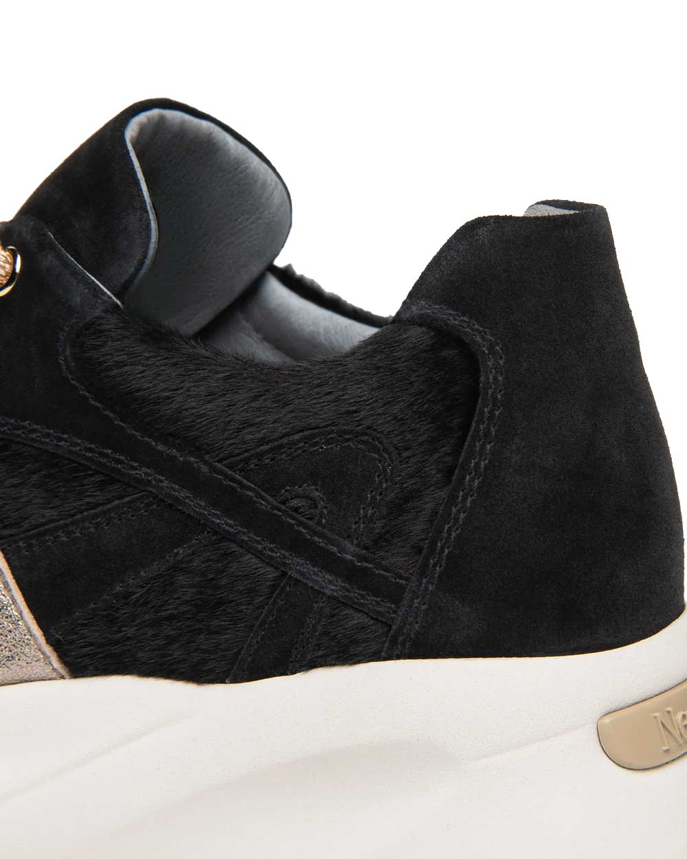NEROGIARDINI Sneakers NeroGiardini donna I617383D nere I617383D 100 AROLD VELO NERO 