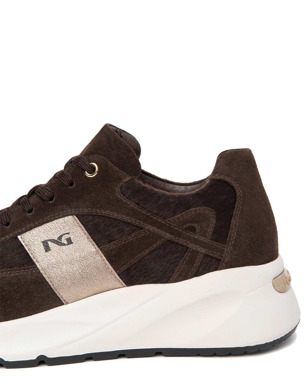 NEROGIARDINI Sneakers NeroGiardini donna I617383D testa di moro I617383D 300 AROLD COLO T.MORO 