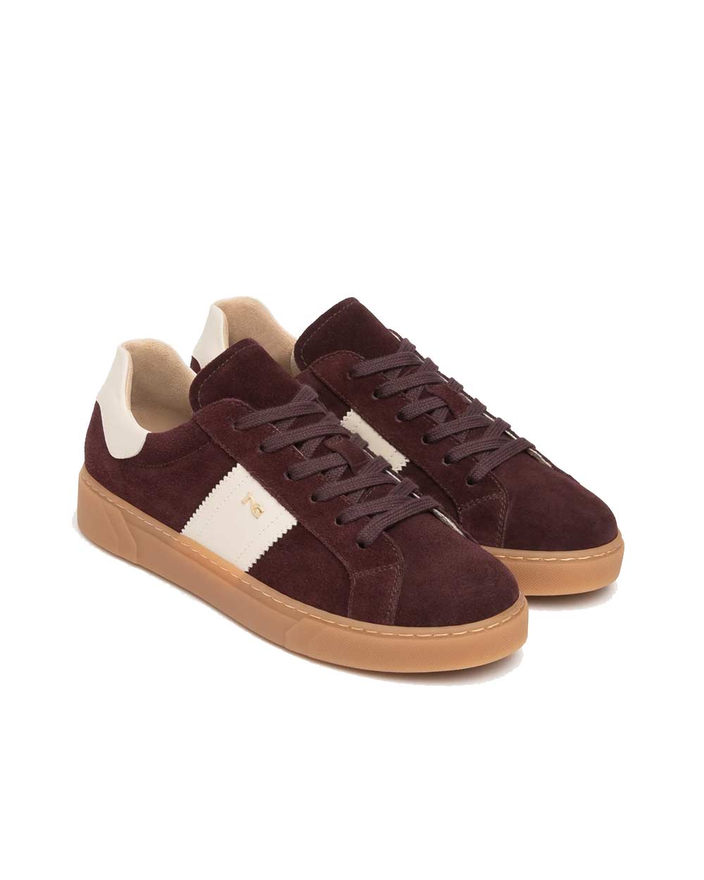 NEROGIARDINI Sneakers NeroGiardini donna I617421D bordeaux I617421D 613 VELOUR BORDÒ 