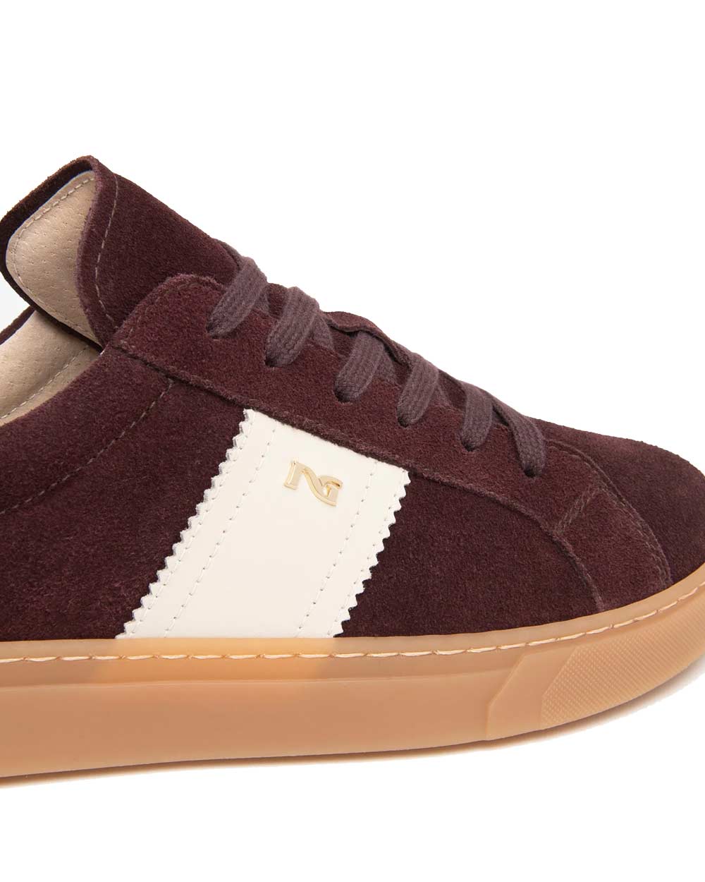 NEROGIARDINI Sneakers NeroGiardini donna I617421D bordeaux I617421D 613 VELOUR BORDÒ 