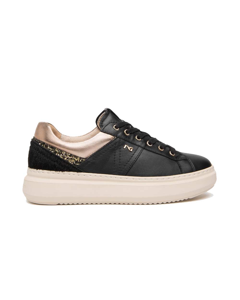 NEROGIARDINI Sneakers NeroGiardini donna I617430D nere I617430D 100 GUANTO NERO 