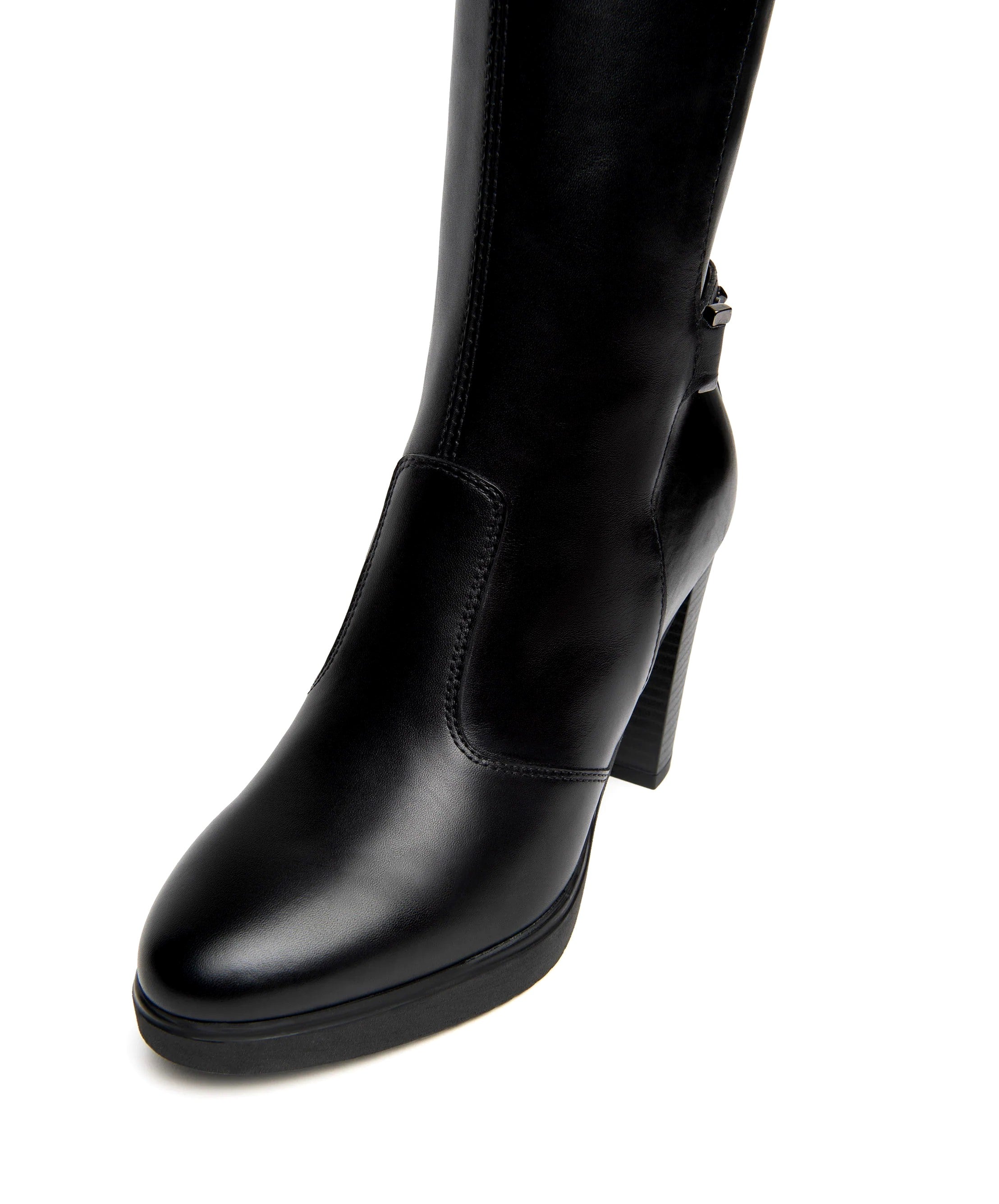 NEROGIARDINI Stivali nerogiardini donna I617950d100 gunato nero pelle I617950D 100 GUANTO NERO 