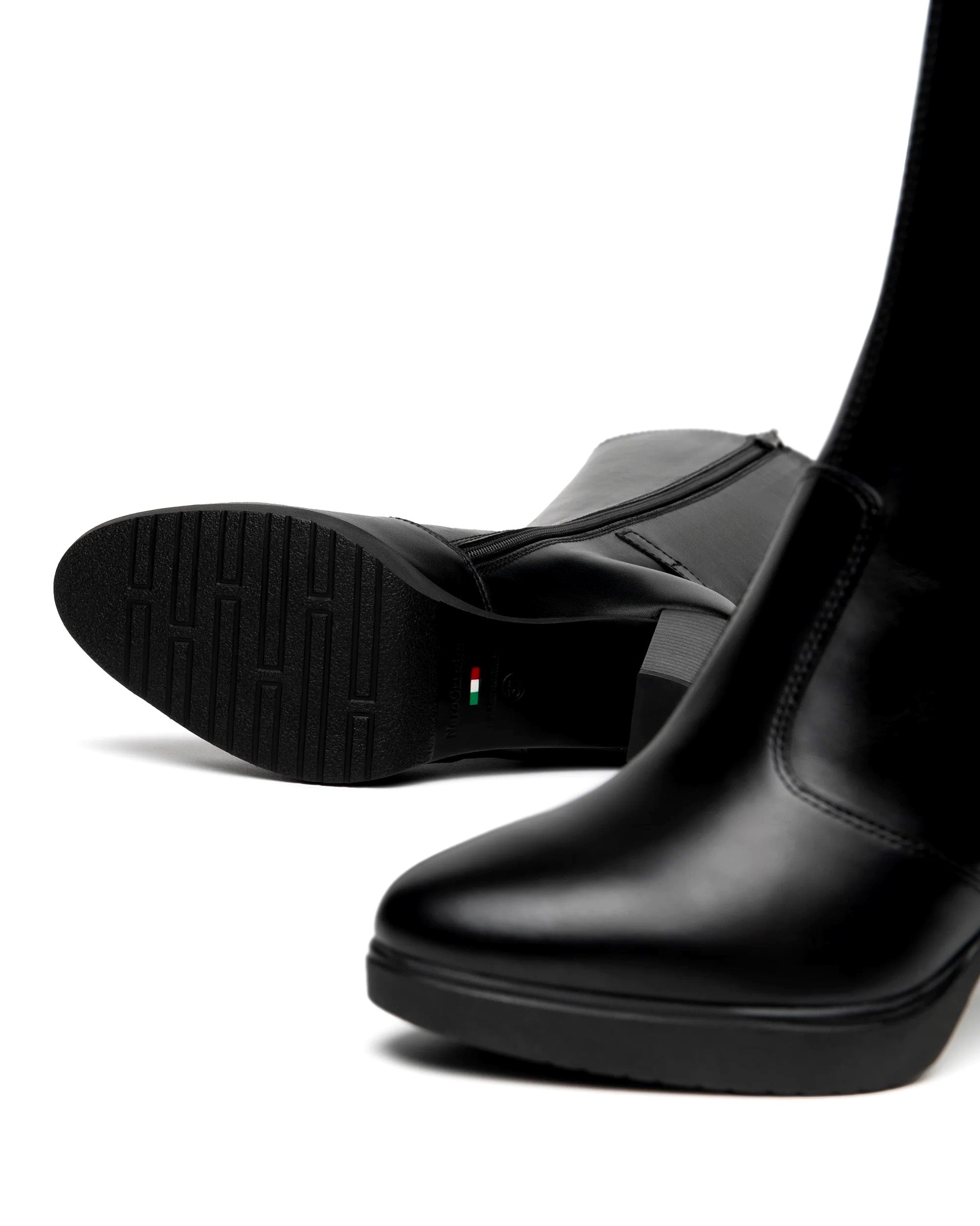 NEROGIARDINI Stivali nerogiardini donna I617950d100 gunato nero pelle I617950D 100 GUANTO NERO 