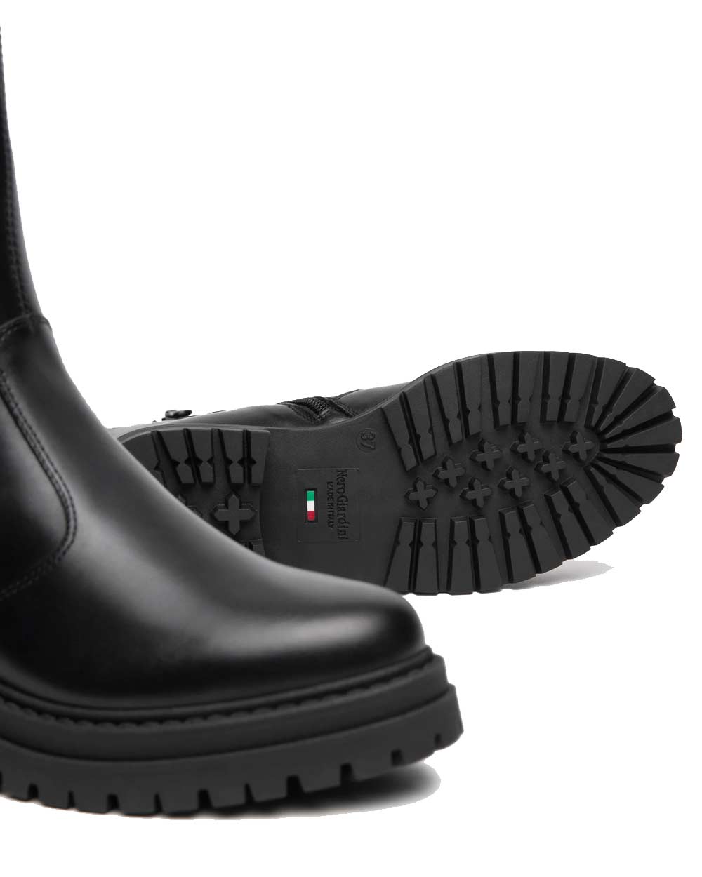 NEROGIARDINI Tronchetti NeroGiardini donna I618020D neri<BR/> I618020D 100 GUANTO NERO 