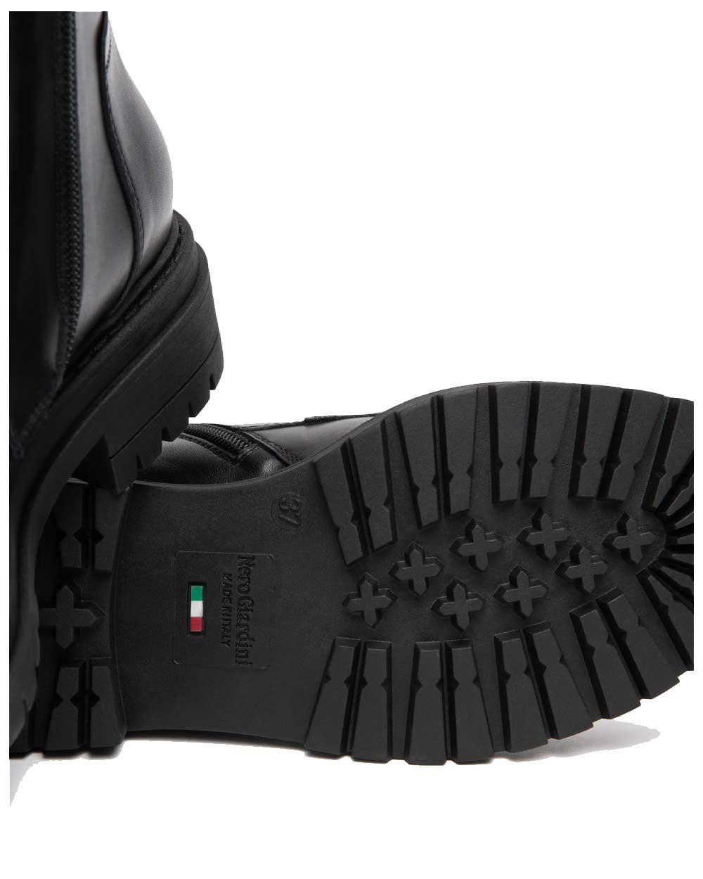 NEROGIARDINI Anfibi NeroGiardini donna I618023D neri I618023D 100 GUANTO NERO 