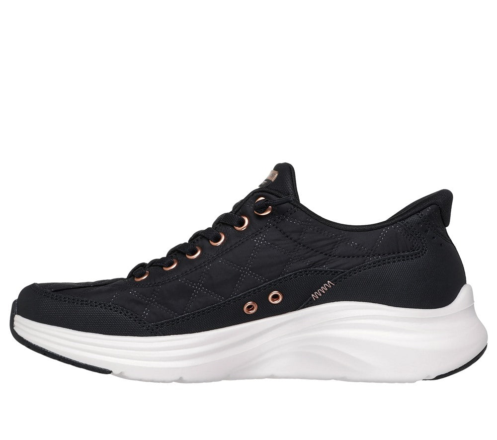 SKECHERS Sneakers Skechers donna 150413 nere  rosa oro 150413 BKRG GOLDEN HOUR 