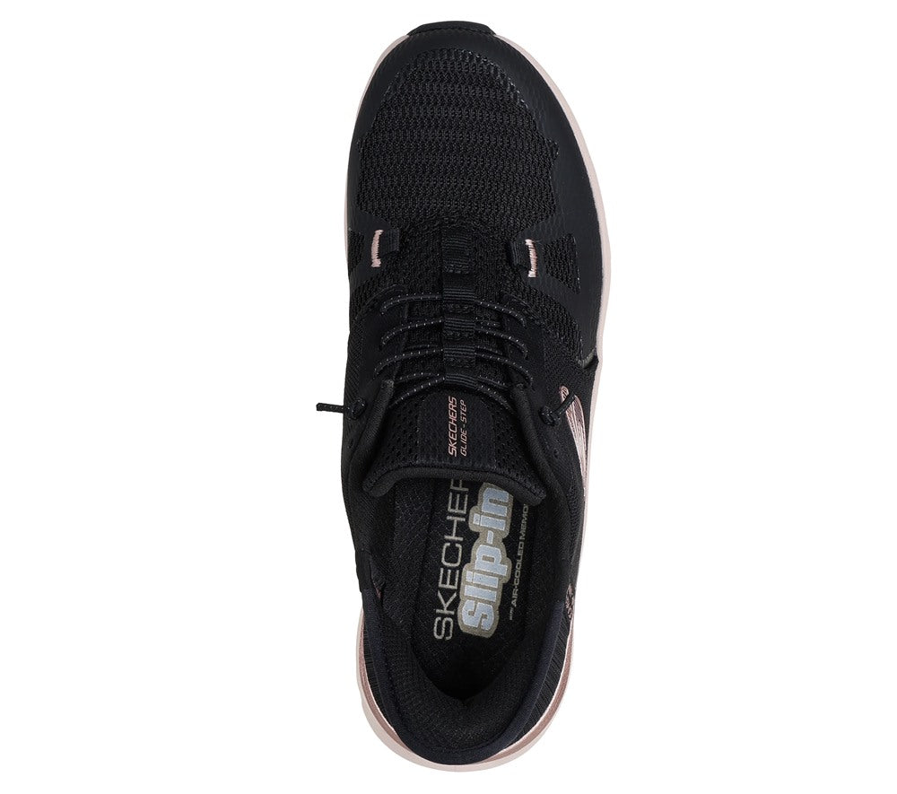 SKECHERS Sneakers Skechers donna 150438 nero 150438 BKRG RADIANT STRIDE 