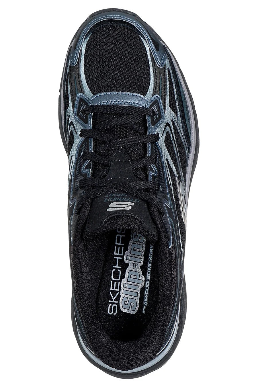 SKECHERS Sneakers Skechers donna 150710 nere 150710 BLK STAMINA SPORT 