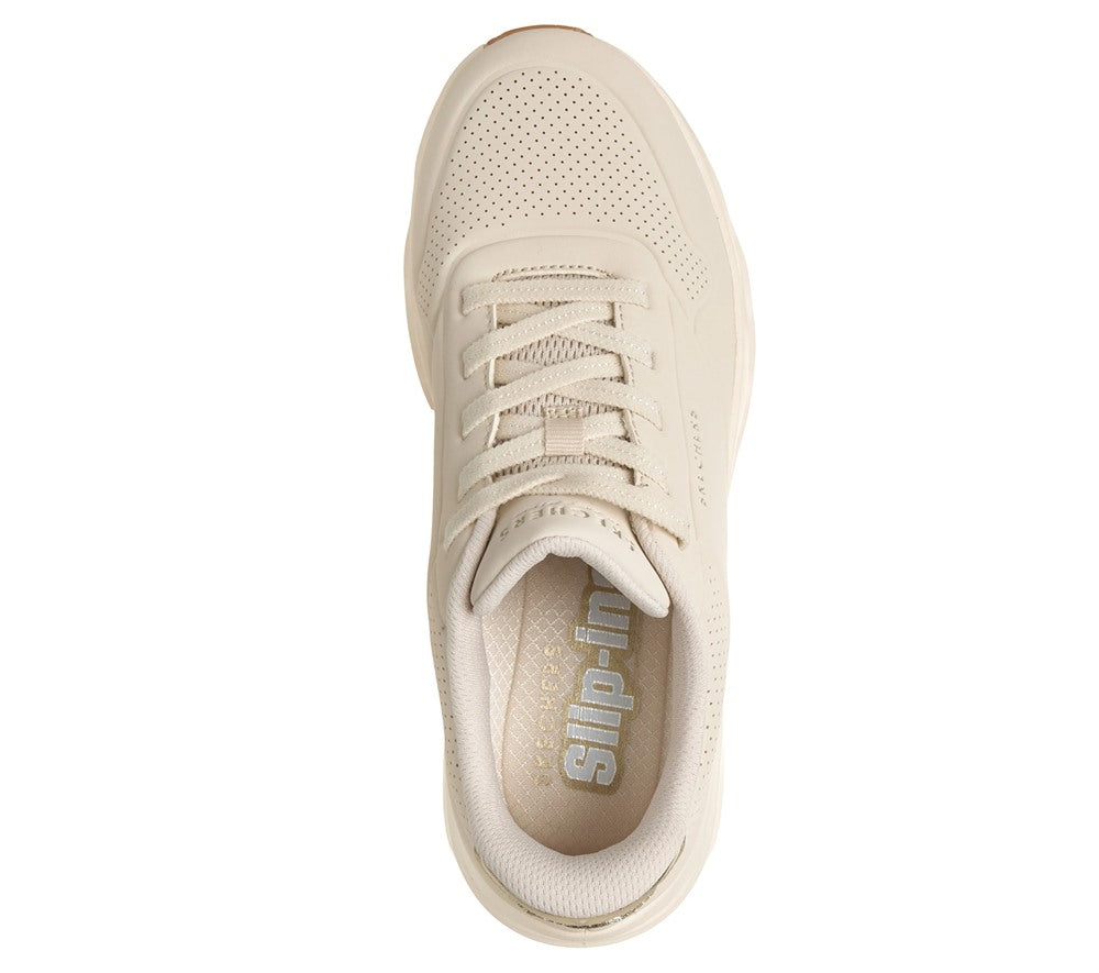 SKECHERS Sneakers Skechers donna 190113 naturali 190113 NAT GLIDE ON AIR 