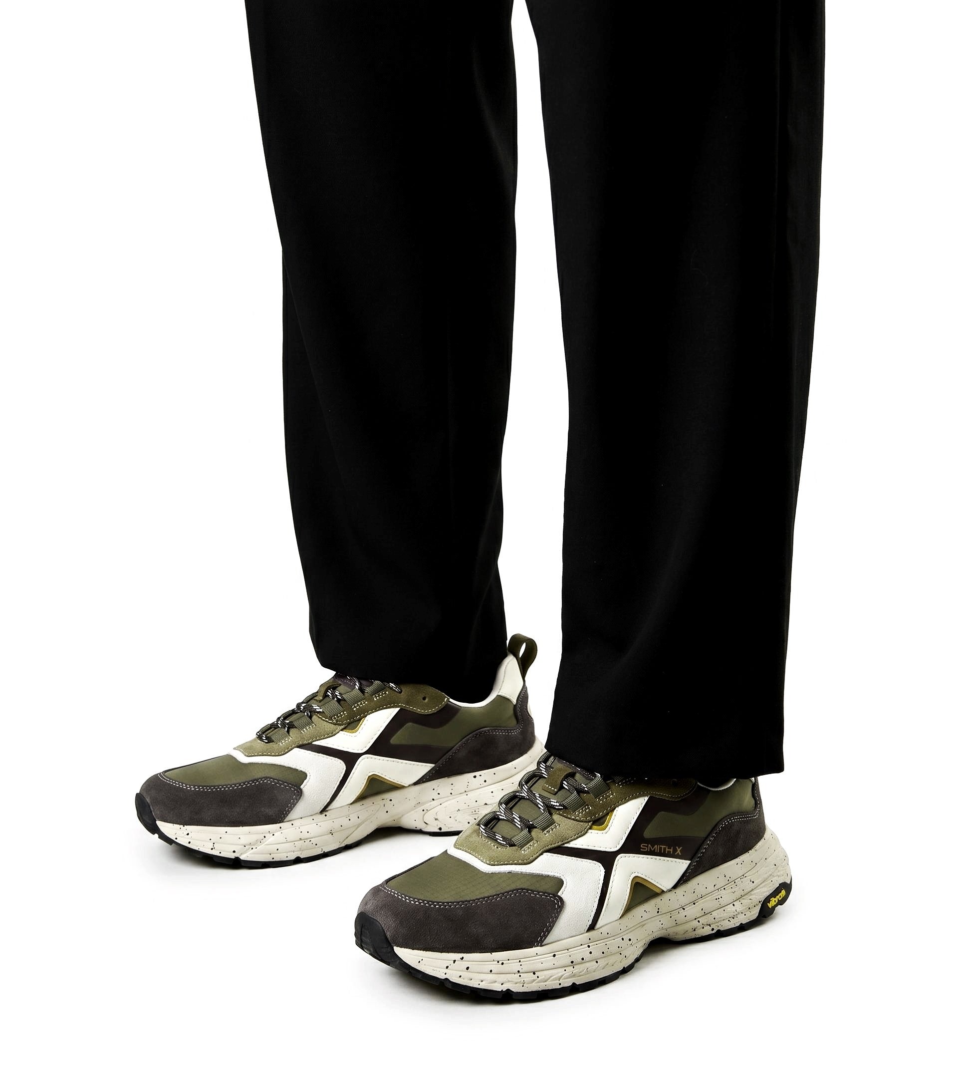 SMITH X Sneakers Smith x uomo horizon grey green<BR/><BR/> SXBEHZM 7887 DGG HORIZON MAN 
