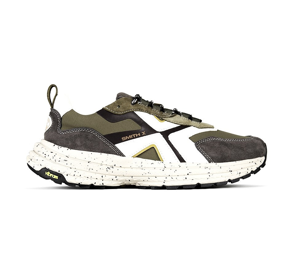SMITH X Sneakers Smith x uomo horizon grey green<BR/><BR/> SXBEHZM 7887 DGG HORIZON MAN 