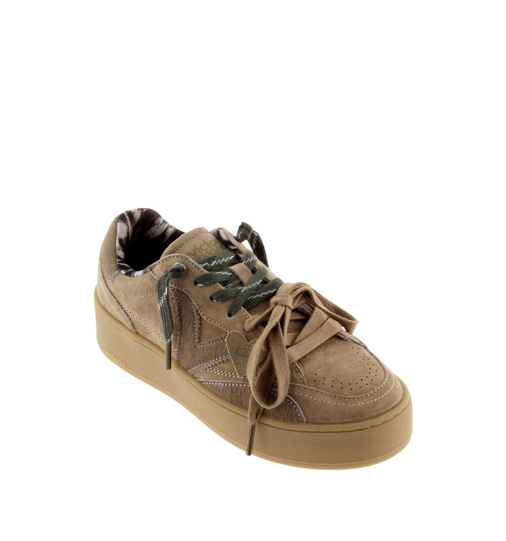 VICTORIA Sneakers victoria donna 1265105 beige turin camoscio 1265105 BEIGE 
