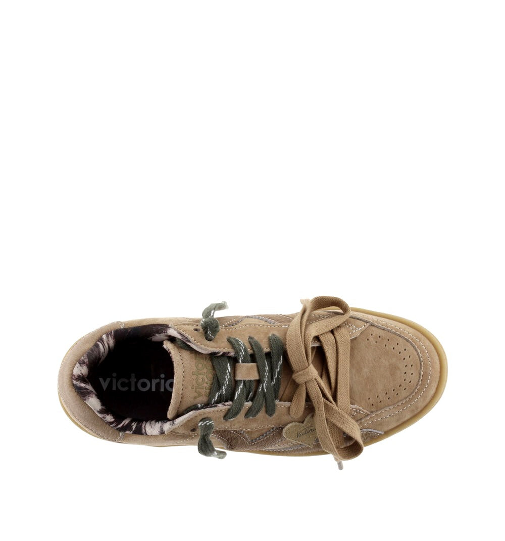 VICTORIA Sneakers victoria donna 1265105 beige turin camoscio 1265105 BEIGE 