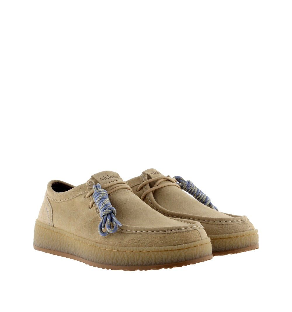 VICTORIA Mocassino victoria donna 1268101 malmo camoscio beige 1268101 BEIGE 