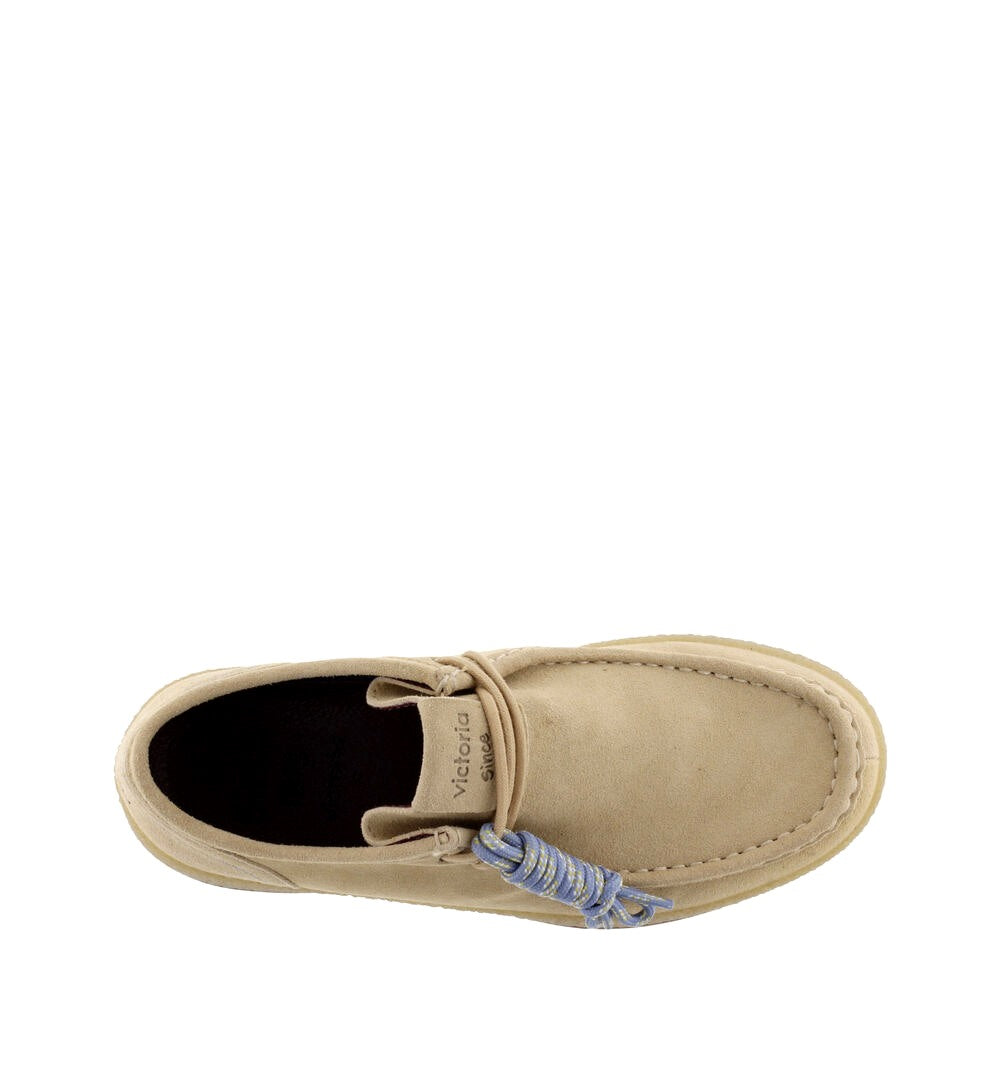 VICTORIA Mocassino victoria donna 1268101 malmo camoscio beige 1268101 BEIGE 