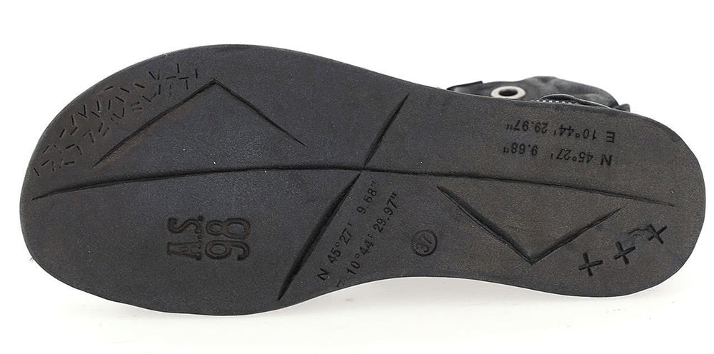 A.S.98 Sandali A.S. 98 donna Pola21 A65004 neri PE22 A65004 NERO 
