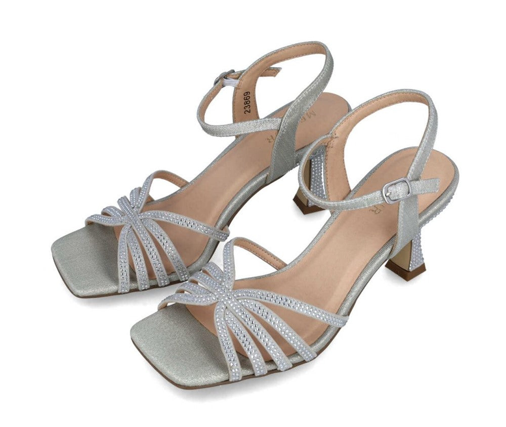 MENBUR Sandali Menbur donna Saggitarius 23869 silver 23869 0009 SILVER 