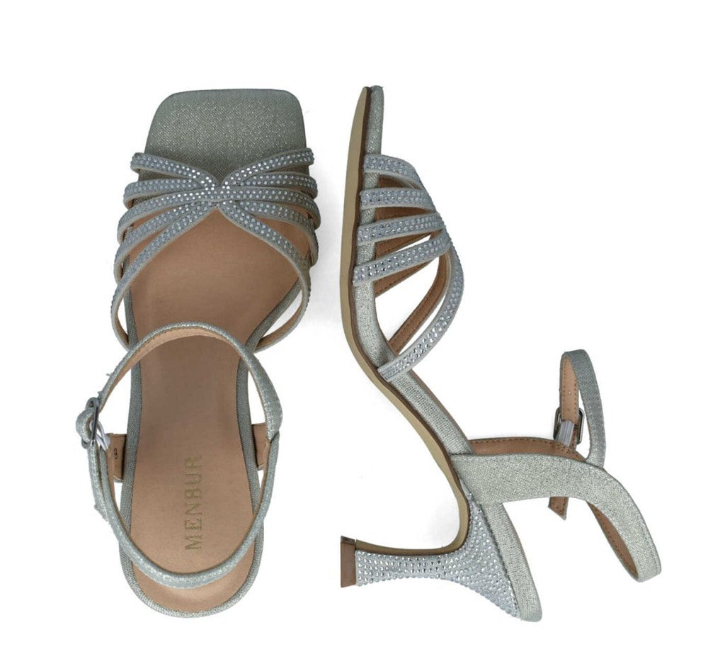 MENBUR Sandali Menbur donna Saggitarius 23869 silver 23869 0009 SILVER 