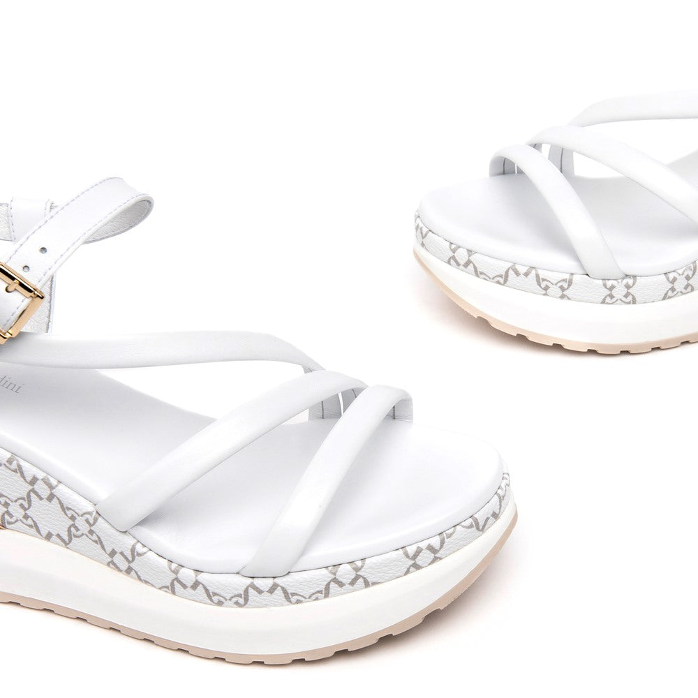 NEROGIARDINI Sandali NeroGiardini donna E307758D bianco E307758D 707 LOIRA BIANCO 