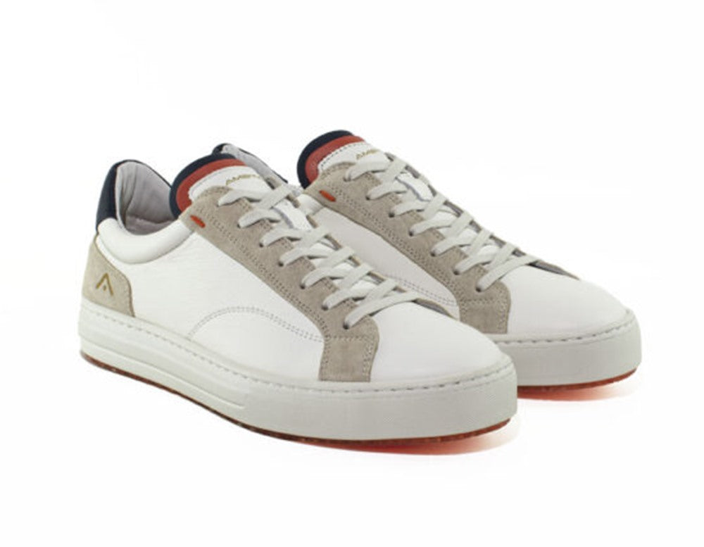 AMBITIOUS Sneakers Ambitious uomo 11218 bianche 11218 3499AM WHITE NAVY 
