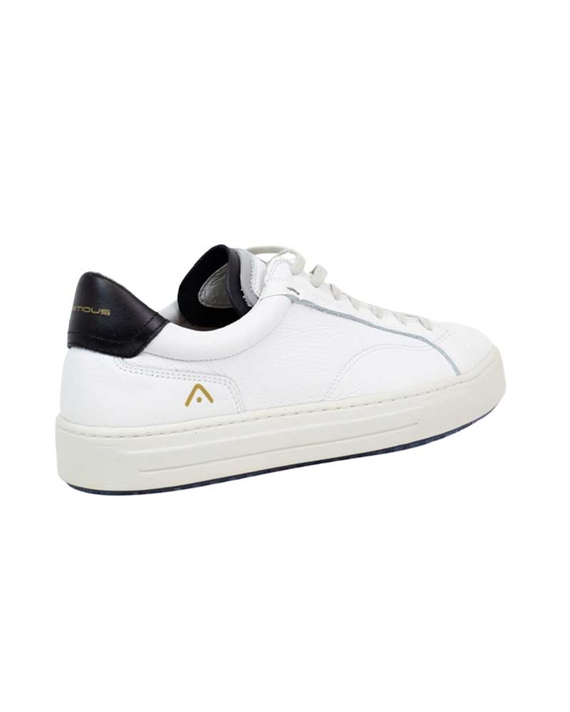 AMBITIOUS Sneakers Ambitious uomo 11218 bianche<BR/><BR/> 11218 6407AM WHITE/BLACK 