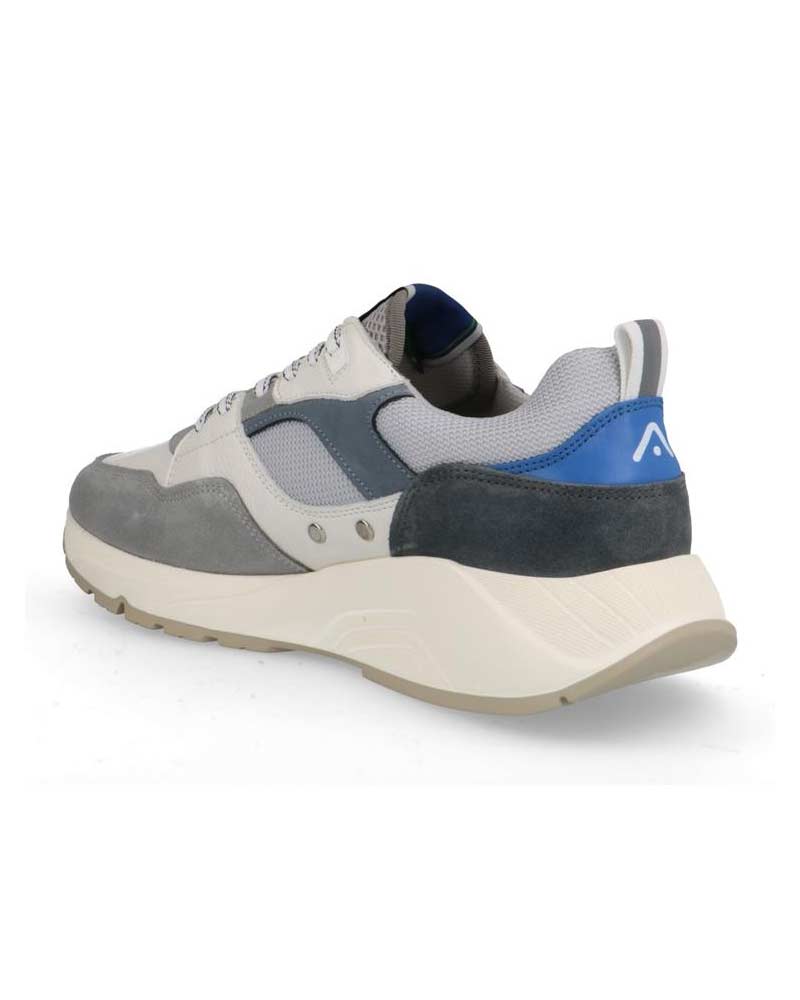 AMBITIOUS Sneakers Ambitious uomo 13395D Strider grigie blu 13395D 1677AM GREY/BLUE 