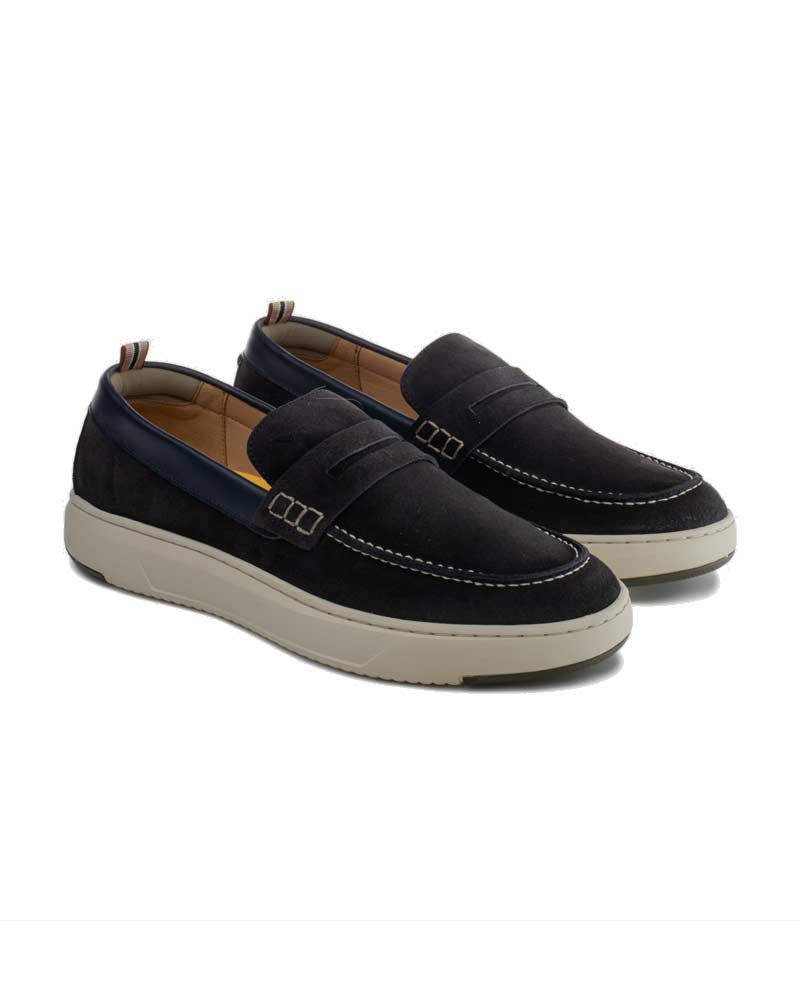 AMBITIOUS Mocassini Ambitious uomo 13768A Aktif blu deep 13768A 11239AM DEEP 