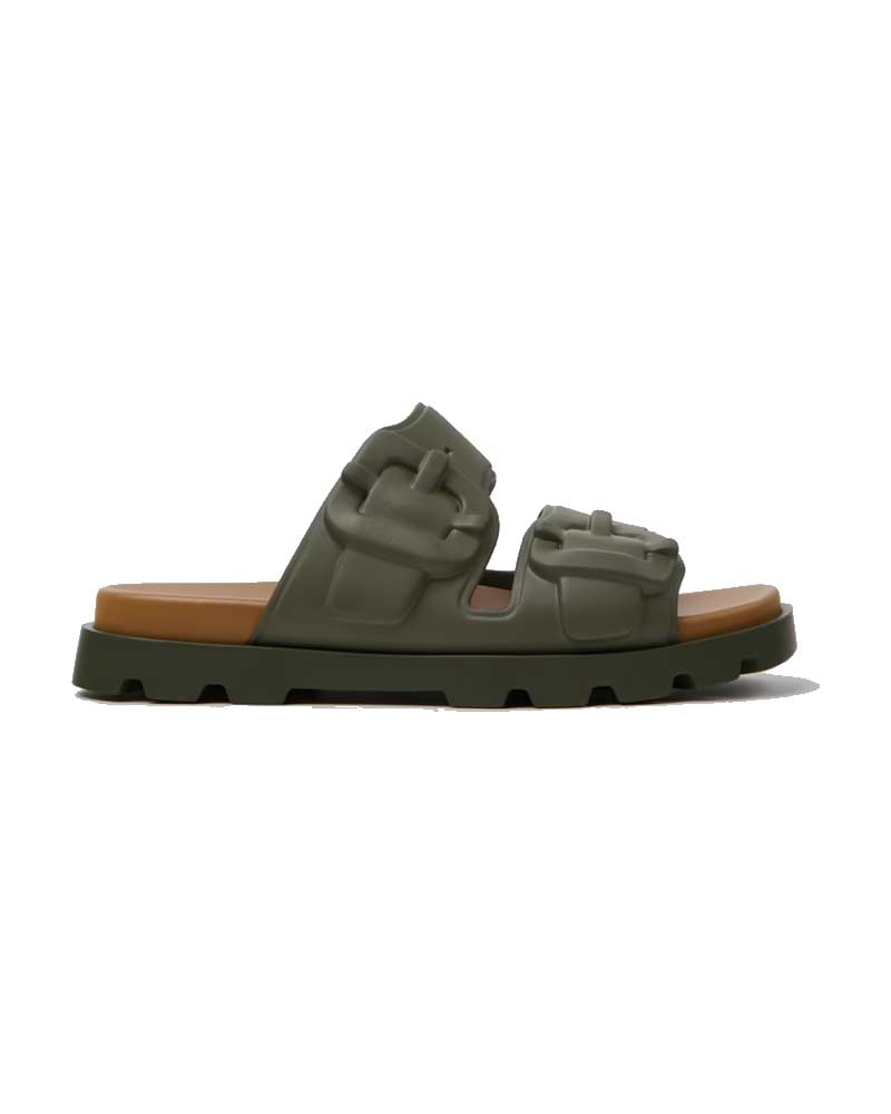 CAMPER Sandali Camper uomo K101046 Brutus verdi<BR/><BR/> K101046 004 BRUTUS SANDAL 