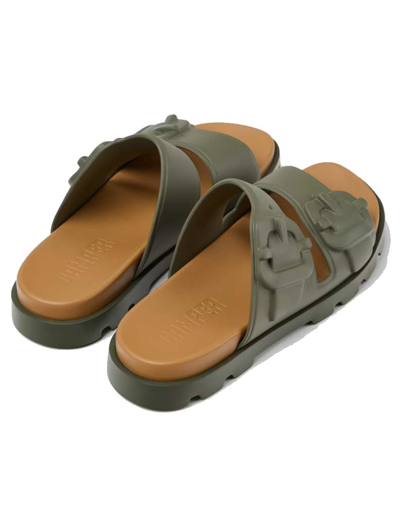 CAMPER Sandali Camper uomo K101046 Brutus verdi<BR/><BR/> K101046 004 BRUTUS SANDAL 