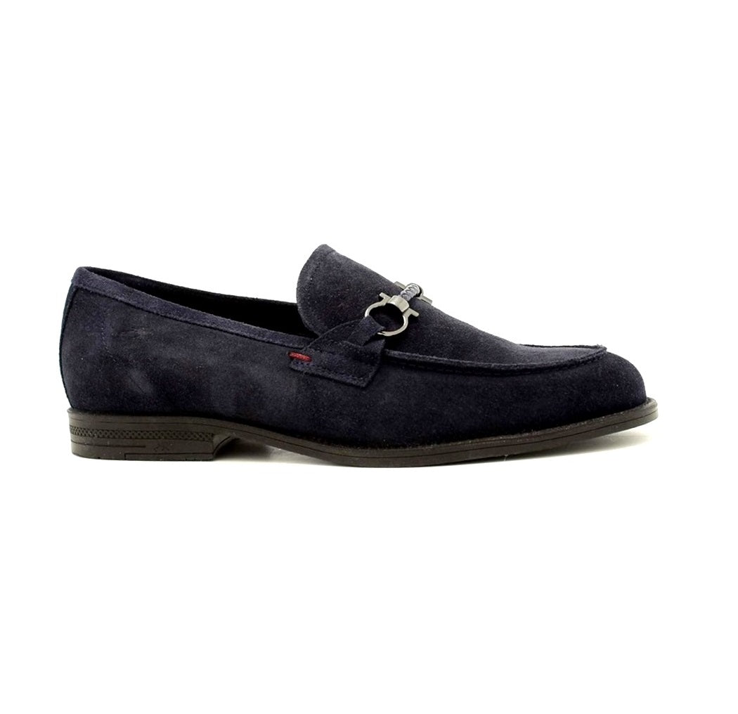 FLUCHOS Mocassino fluchos uomo henri f1930 afelpad blu P25 HENRI F1930 AFELPADO MARINO 