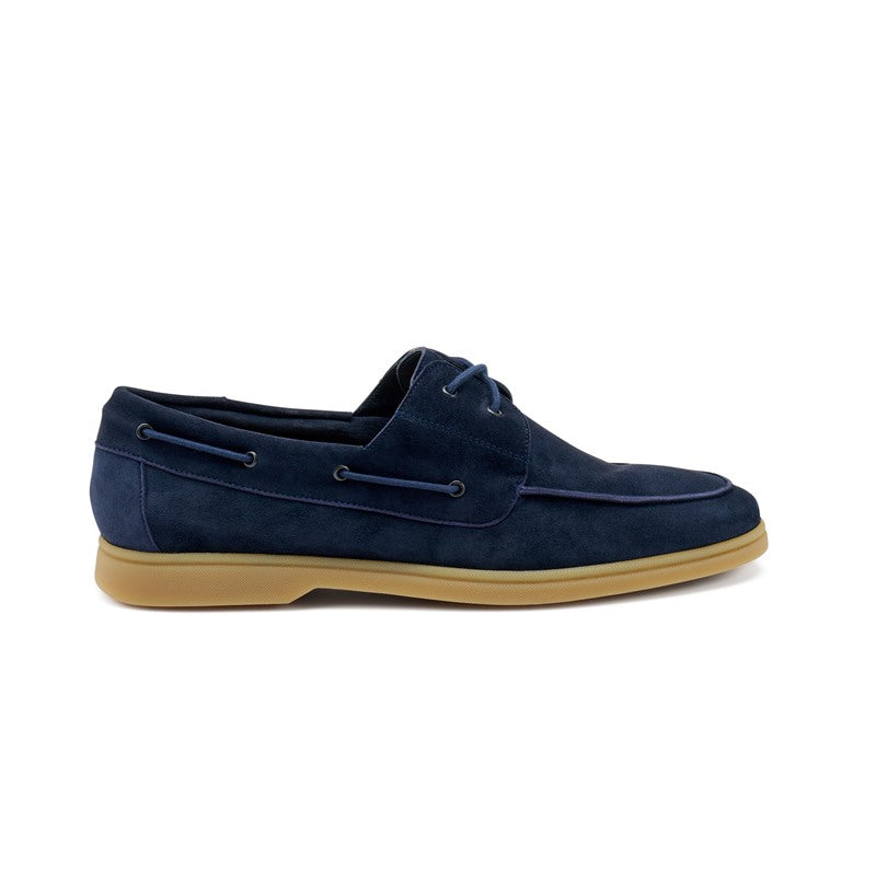 FRAU Mocassino frau uomo 32d1 daino blu sail scamosciato P25 32D1 DAINO BLU 