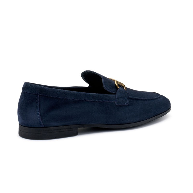FRAU Mocassino frau uomo 34d6 daino blu p25 34D6 DAINO BLU 