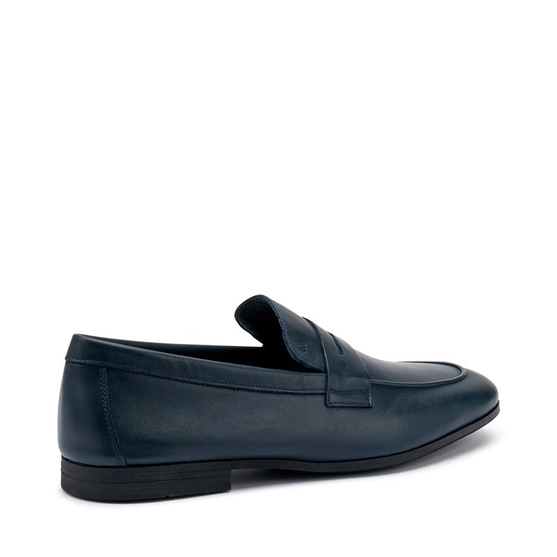FRAU Mocassino frau uomo 34p5 blu pelle p25 34P5 MOUSSE BLU 