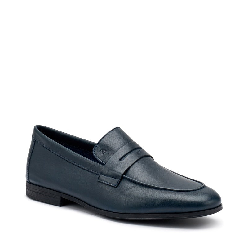 FRAU Mocassino frau uomo 34p5 blu pelle p25 34P5 MOUSSE BLU 
