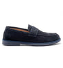 Marechiaro men's moccasins 7768 blue suede pe25