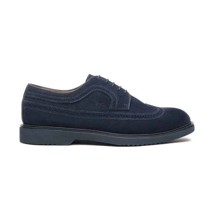 NEROGIARDINI Derby nerogiardini uomo e500611u arold indaco pe25 E500611U 212 COLORADO INDACO 