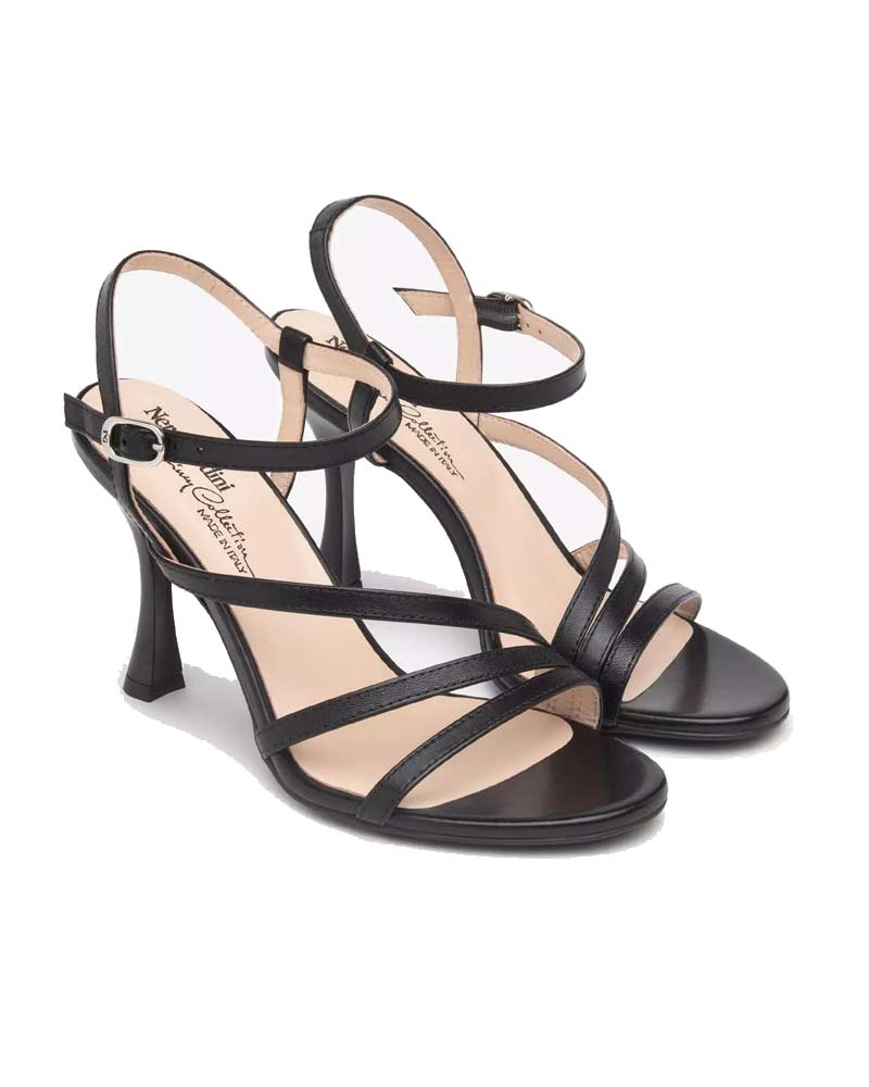 NEROGIARDINI Sandali NeroGiardini donna E513191DE neri E513191DE 100 NAPPA PANDORA NERO 